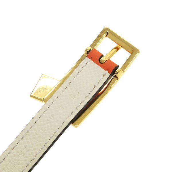 Hermes Belt Orange — view 5