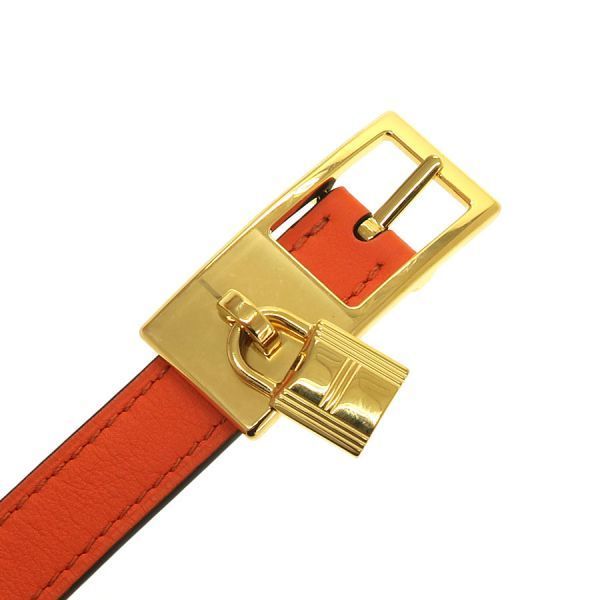 Hermes Belt Orange — view 4