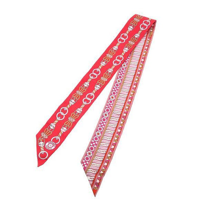 Hermes Twilly Scarf Red