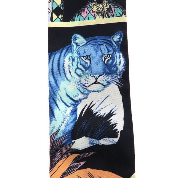 Hermes Twilly Scarf Multicolor — view 7