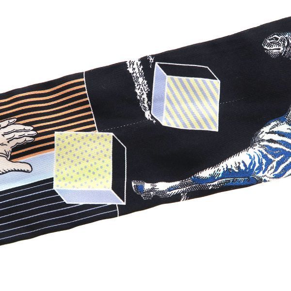Hermes Twilly Scarf Multicolor — view 4