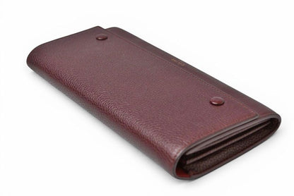 Celine Wallet Large Flap Multi Function Wine — view 3