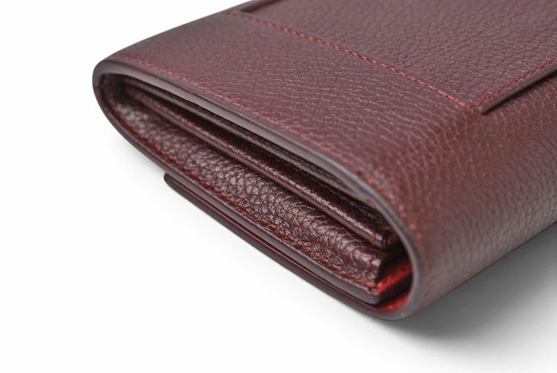 Celine Wallet Large Flap Multi Function Wine — view 6