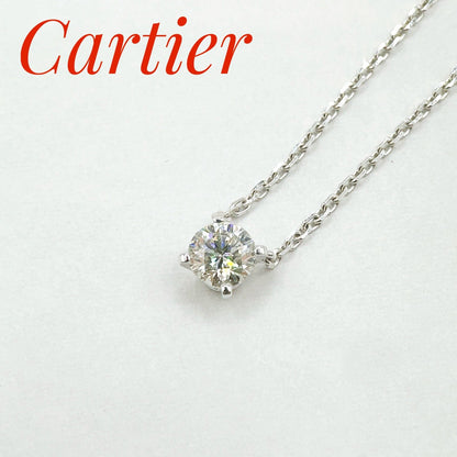 Cartier White Gold Necklace 42 cm