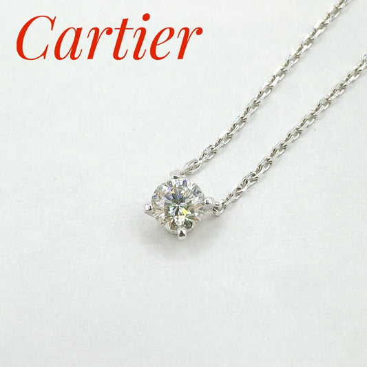 Cartier White Gold Necklace 42 cm