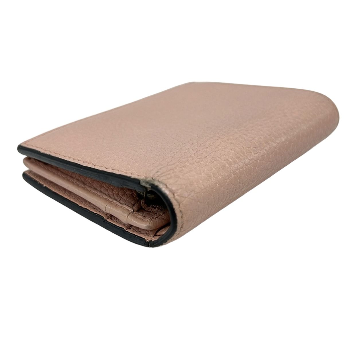 Gucci Pink Beige Leather Wallet — view 6