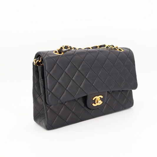 Chanel Quilted Lambskin Flapshoulder Handbag