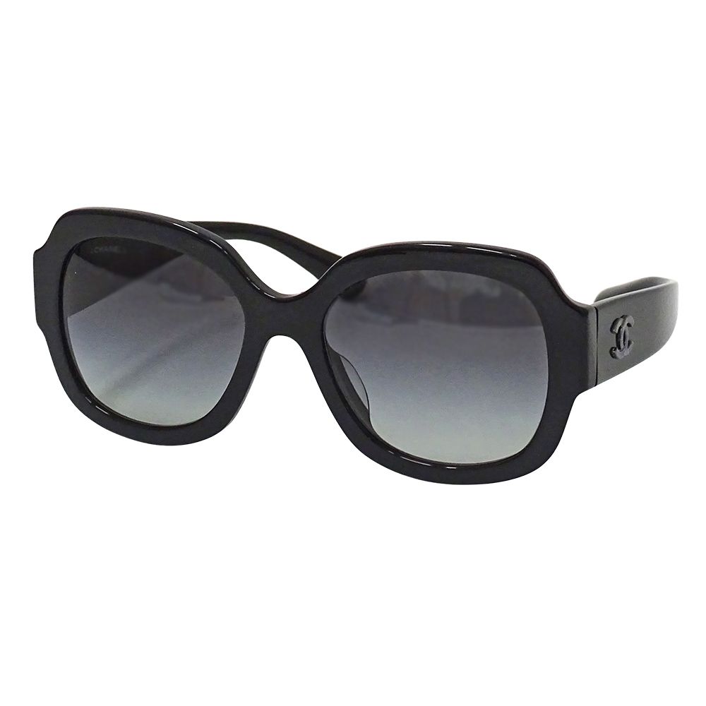 Chanel Black 19 140 CC Logo Eyewear