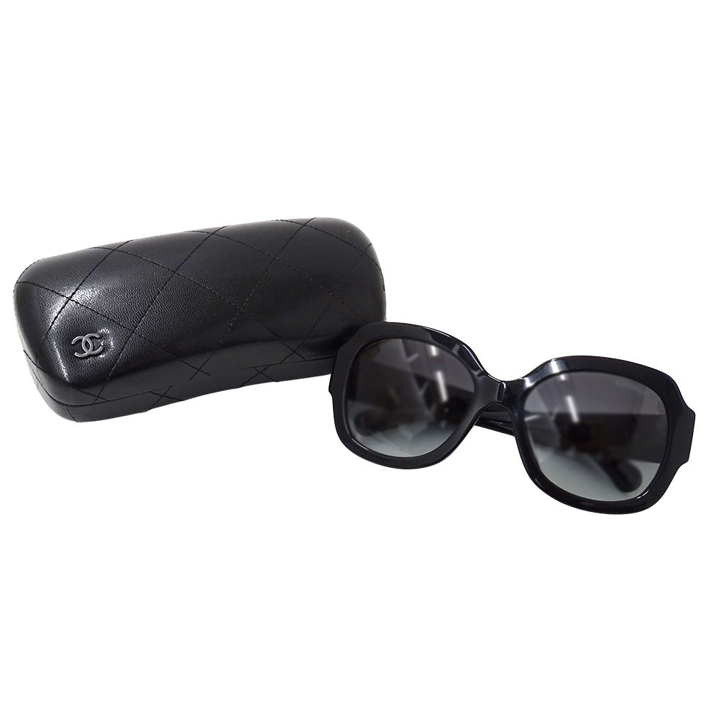 Chanel Black 19 140 CC Logo Eyewear — view 8