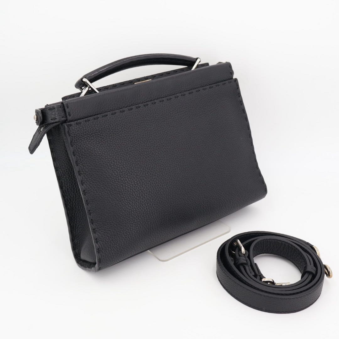 Fendi Peekaboo Selleria 2-Way Shoulder Bag — view 2