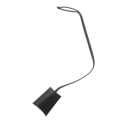 Hermes Herbag Clochette Cadena Key Leather Black Key Holder — view 4