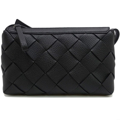 Bottega Veneta Diago Cassette Shoulder Bag Black Silver