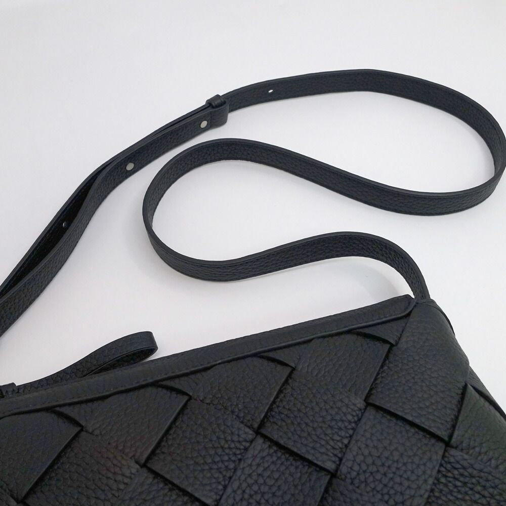 Bottega Veneta Diago Cassette Shoulder Bag Black Silver — view 8