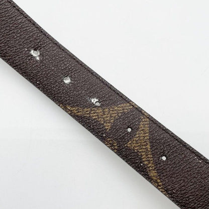 Louis Vuitton Belt LV Brown System Monogram LV Initial Gold — view 5