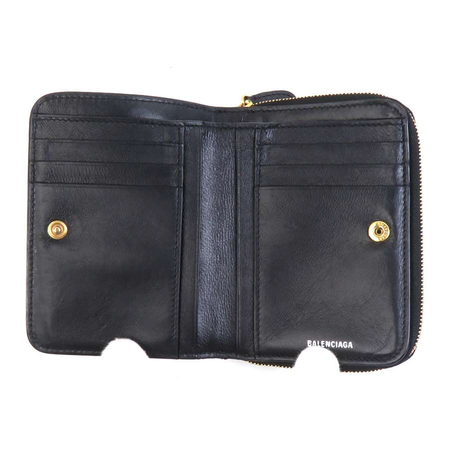 Balenciaga Bifold Wallet Black — view 5
