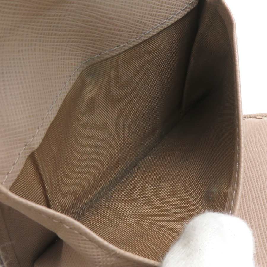 Prada Trifold Wallet Beige — view 7