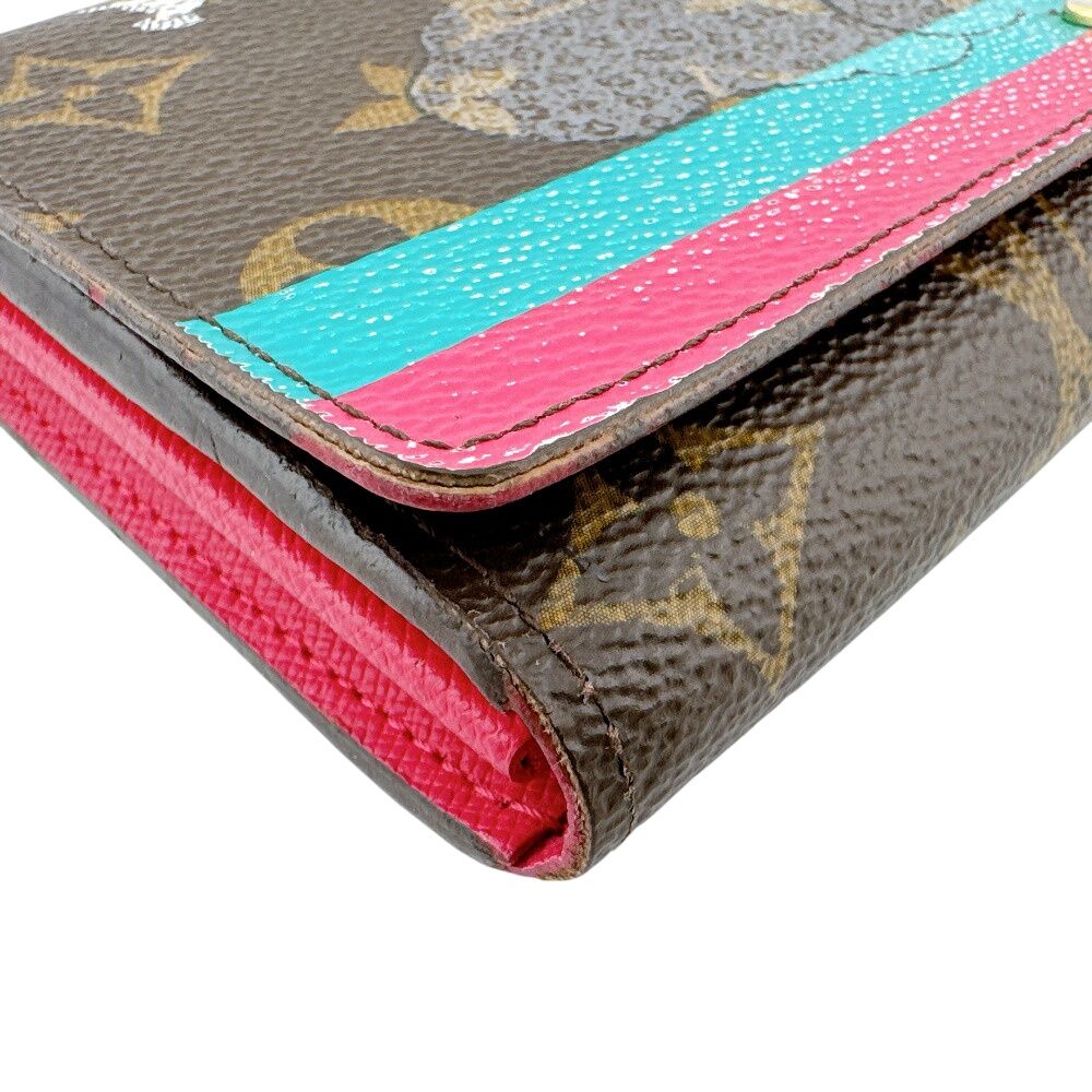 Louis Vuitton Christmas Limited Wallet Bifold Portefeuille Sarah Monogram — view 3