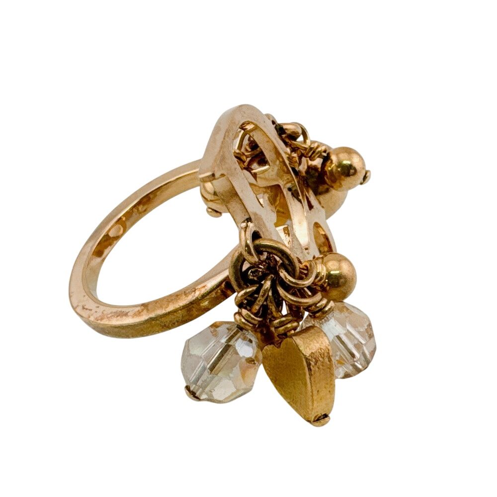 Dior Logo Ring Gold — view 4