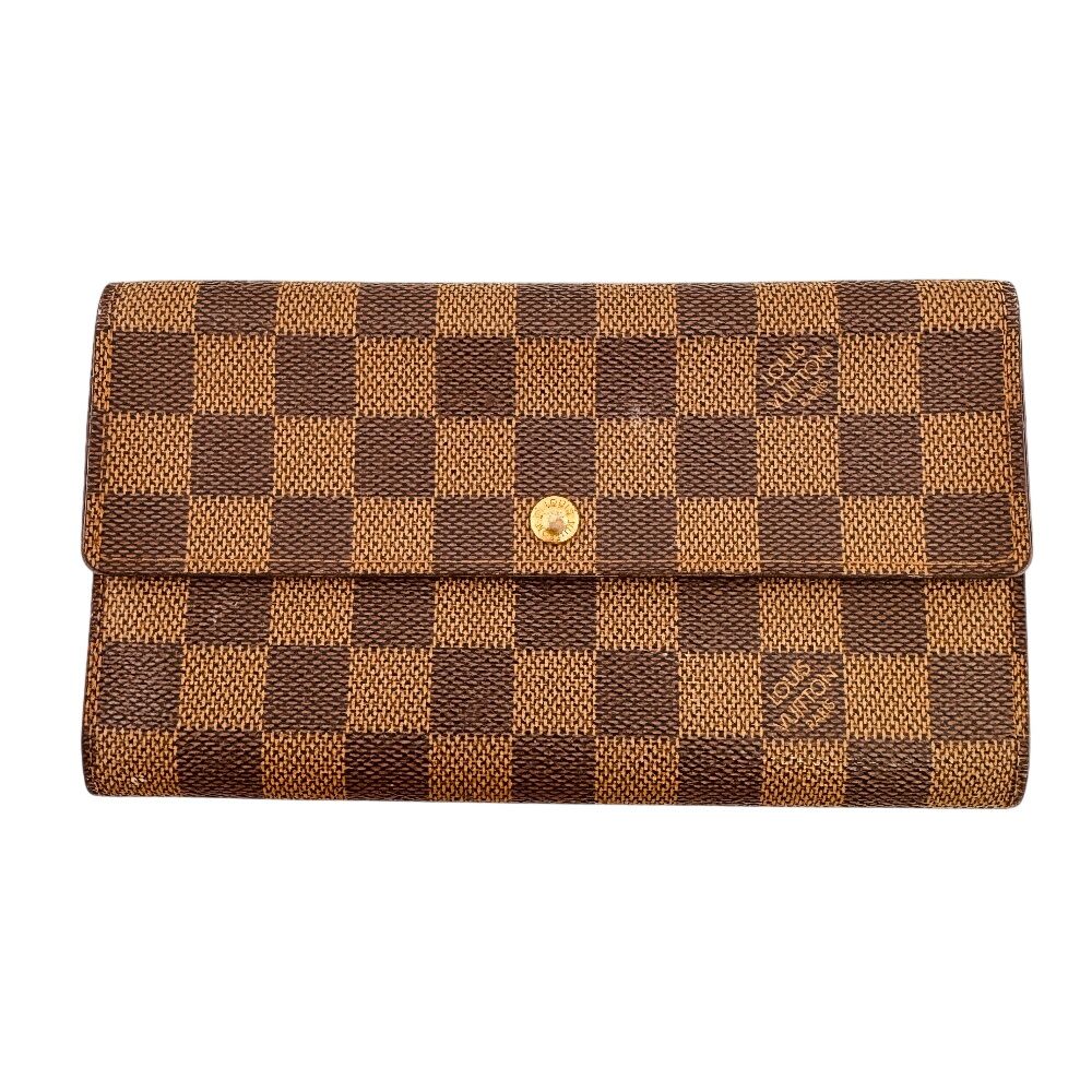 Louis Vuitton Vintage Bifold Porte-Monnaie Cles Damier