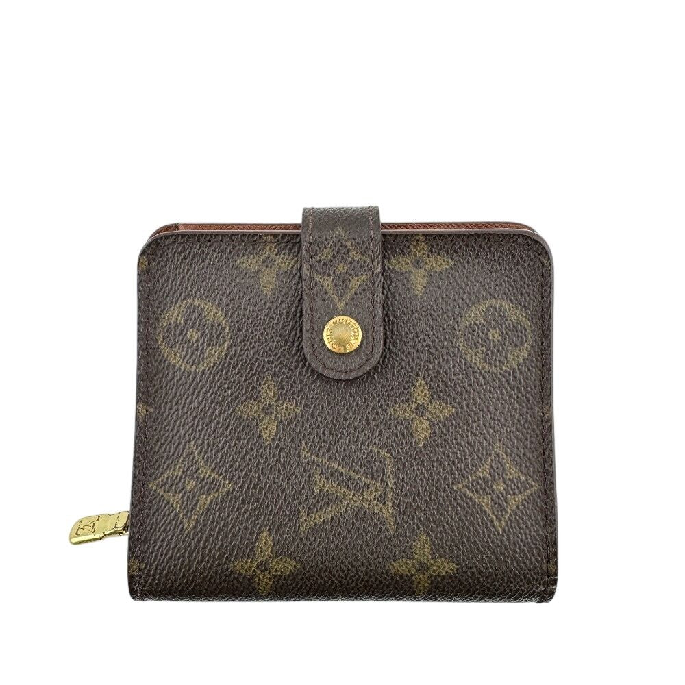 Louis Vuitton Compact Wallet Zip Monogram Bifold