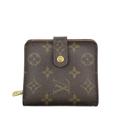 Louis Vuitton Compact Wallet Zip Monogram Bifold