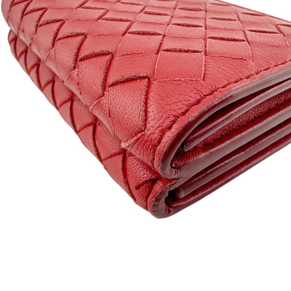 Bottega Veneta Compact Wallet Intrecciato Trifold — view 6
