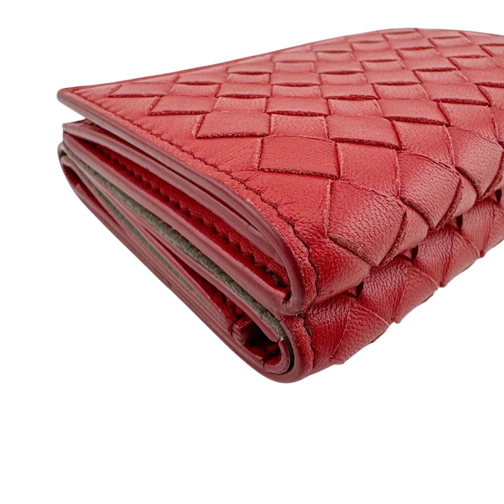 Bottega Veneta Compact Wallet Intrecciato Trifold — view 5