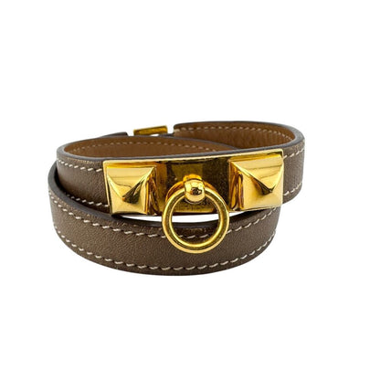 Hermes Bangle Rival Double Tour Bracelet