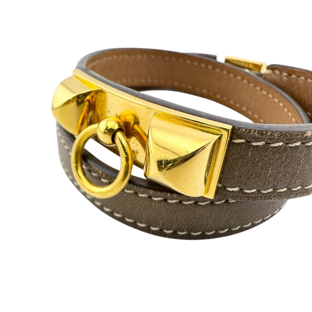 Hermes Bangle Rival Double Tour Bracelet — view 6