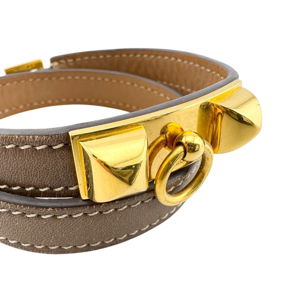 Hermes Bangle Rival Double Tour Bracelet — view 5