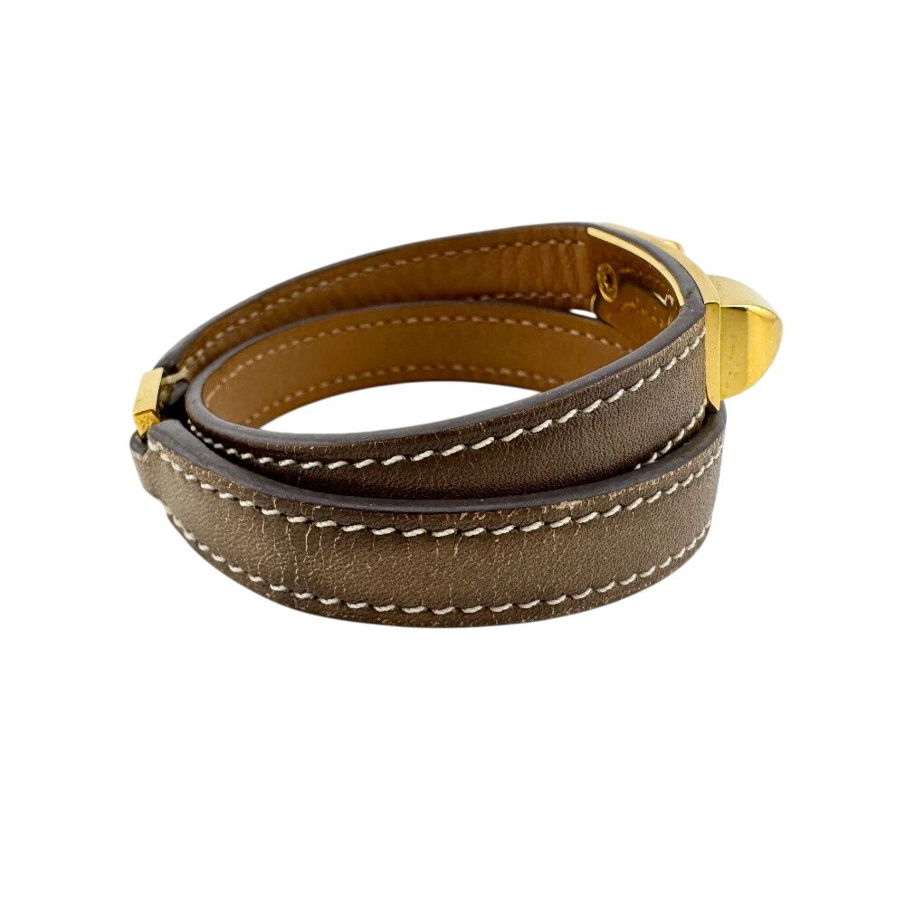 Hermes Bangle Rival Double Tour Bracelet — view 4