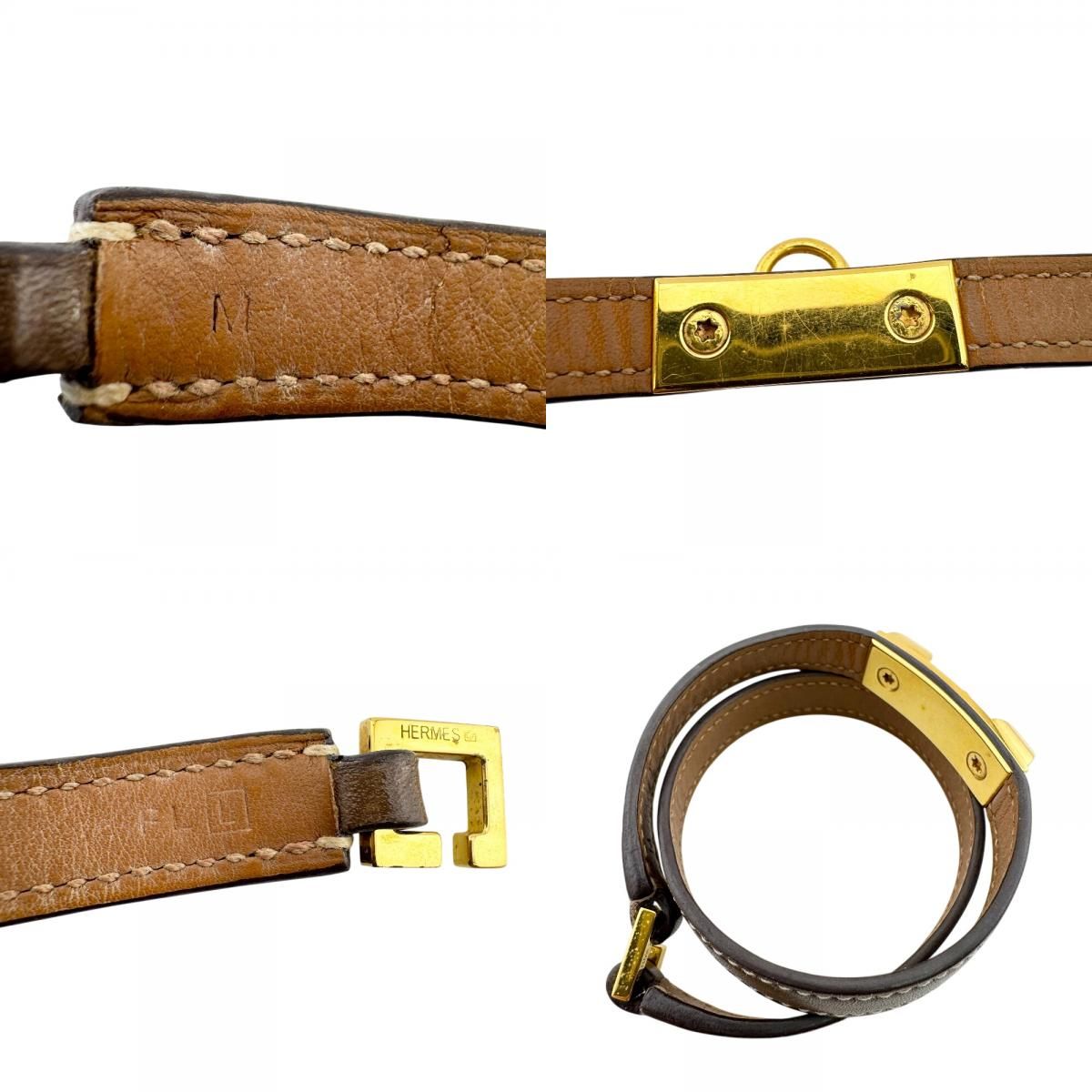 Hermes Bangle Rival Double Tour Bracelet — view 8