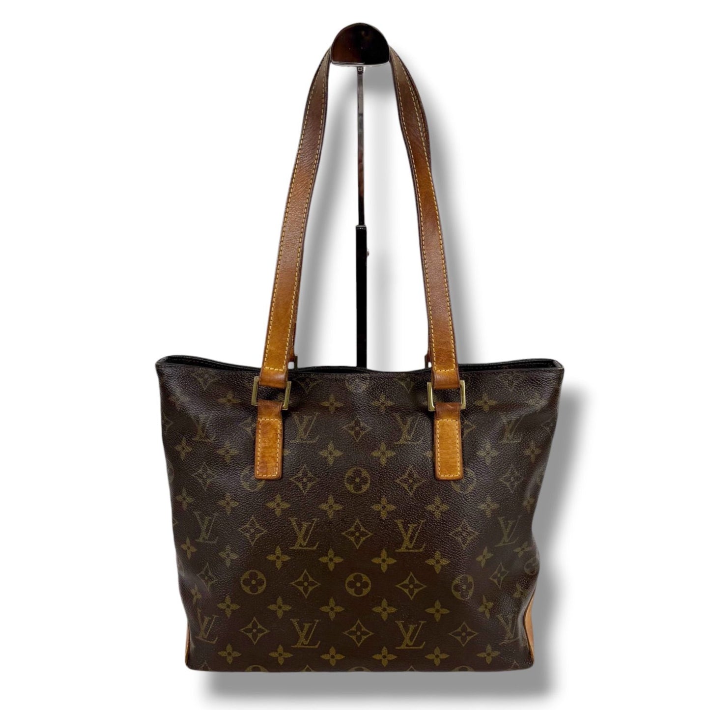 Louis Vuitton Cabas Piano Tote Monogram Lambskin Brown Shoulder — view 3