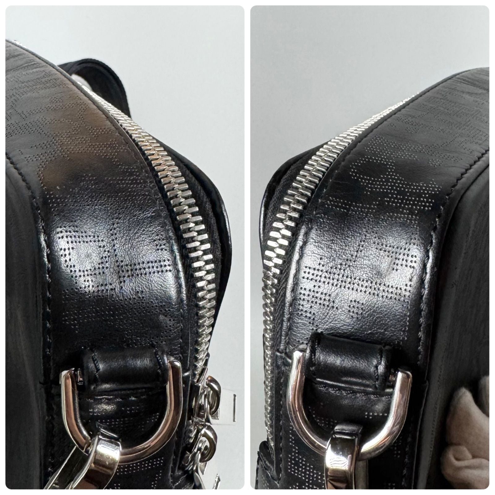 Dior Safari lanine leather Shoulder Bag — view 7