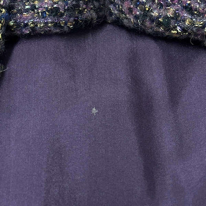 Chanel Tweet Deskirt Purple 40 Skirt — view 5