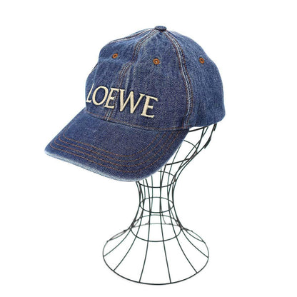 Loewe Logo Denim Indigoblue Hat