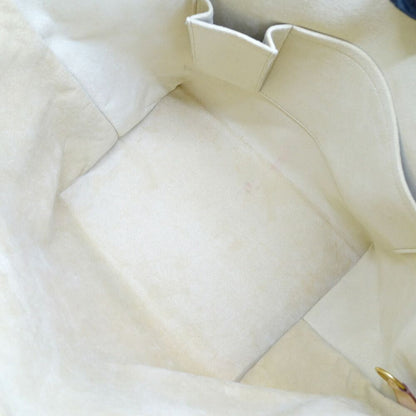 Louis Vuitton Saleya MM Damier Azur White GD Handbag — view 6