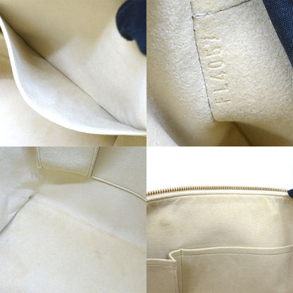 Louis Vuitton Saleya MM Damier Azur White GD Handbag — view 7