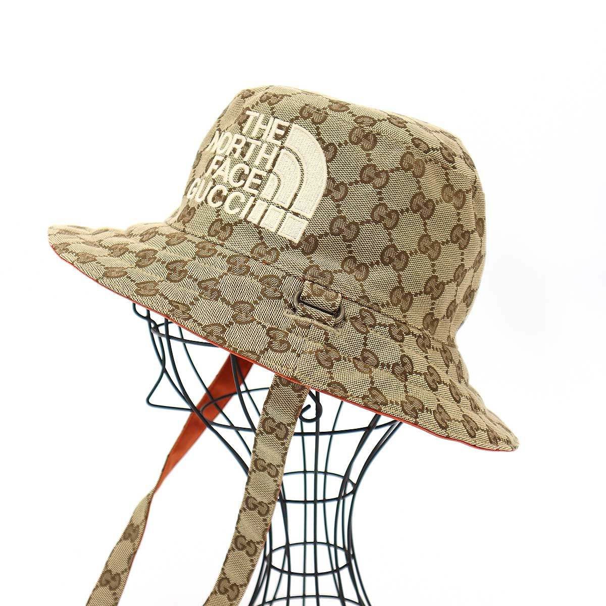 Gucci the North Face of GG Beige Hat — view 3