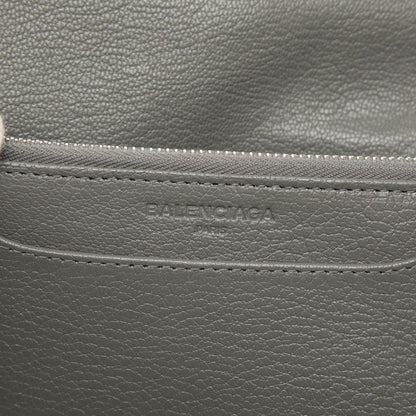 Balenciaga tanine Gray Leather Shoulder Bag — view 5
