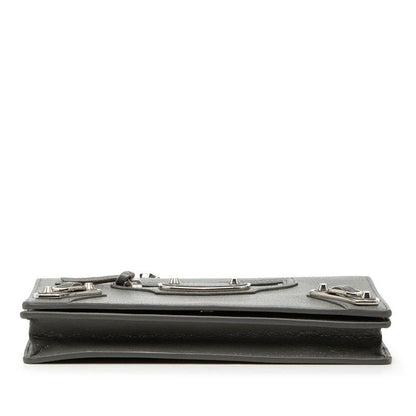Balenciaga tanine Gray Leather Shoulder Bag — view 3