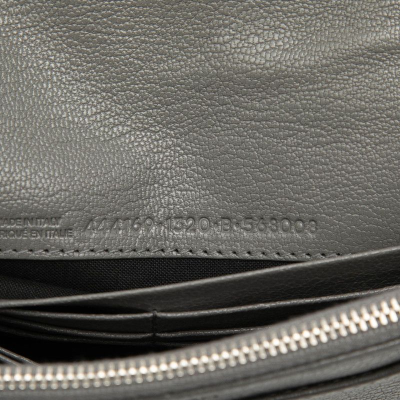 Balenciaga tanine Gray Leather Shoulder Bag — view 6