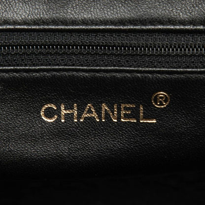 Chanel CC Logo Shoulder Bag Black Tree — view 5