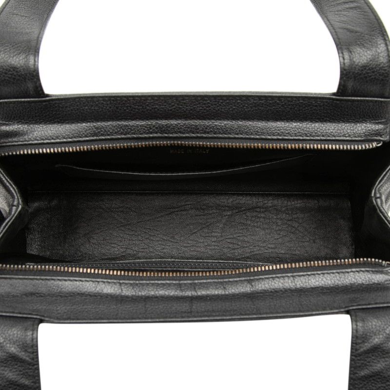 Chanel CC Logo Shoulder Bag Black Tree — view 4