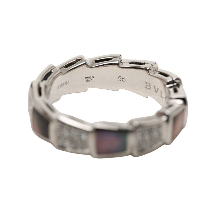 Bvlgari Bule Ring Silver 18k White Gold — view 6