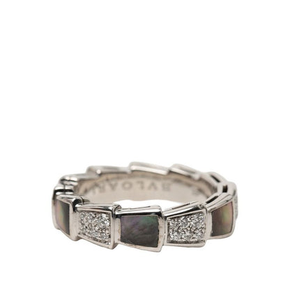 Bvlgari Bule Ring Silver 18k White Gold — view 2