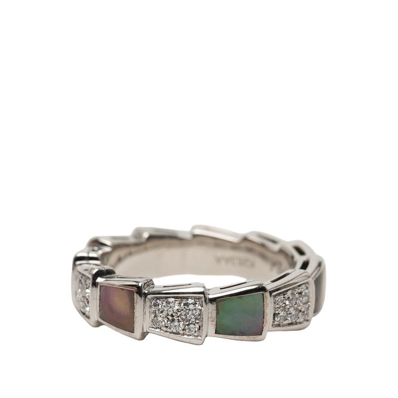Bvlgari Bule Ring Silver 18k White Gold — view 3