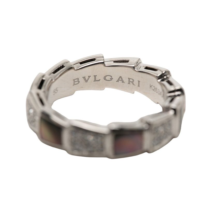 Bvlgari Bule Ring Silver 18k White Gold — view 4
