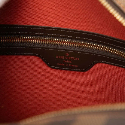 Louis Vuitton Damier Handbag Brown Leather — view 5