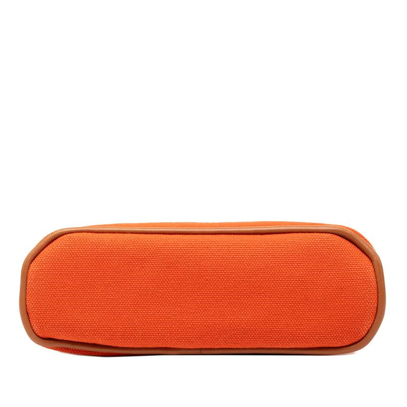 Hermes Bolide Pouch 16 Minimini Case Orange Canvas — view 3